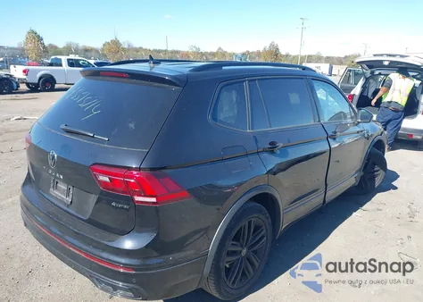 2022 Volkswagen Tiguan 2.0T Se R-Line Black from USA, damaged, VIN 3VV8B7AX7NM003825
